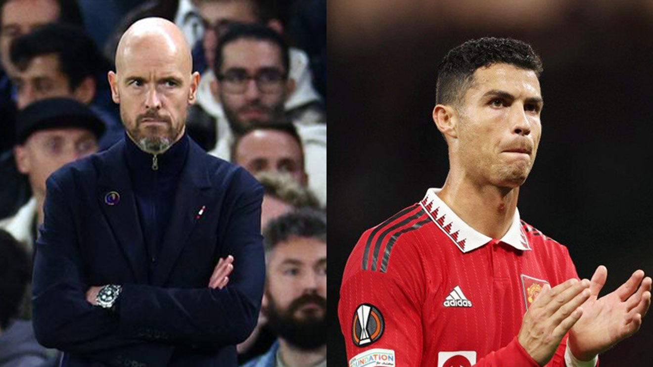 MU: Ten Hag đứng trước quyết định loại bỏ Ronaldo 