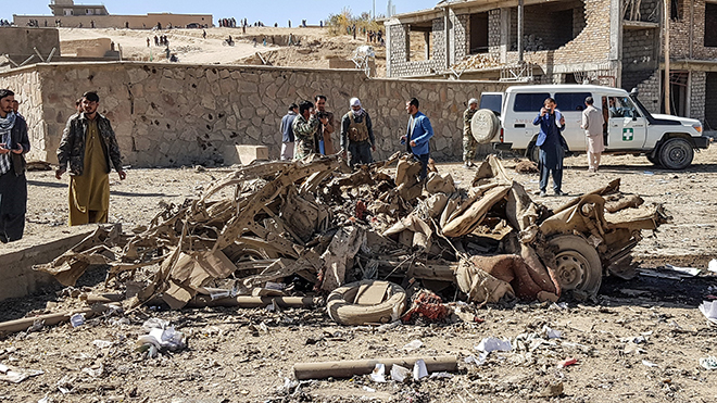 Đánh bom tại thánh đường Afghanistan, ít nhất 50 người thiệt mạng 