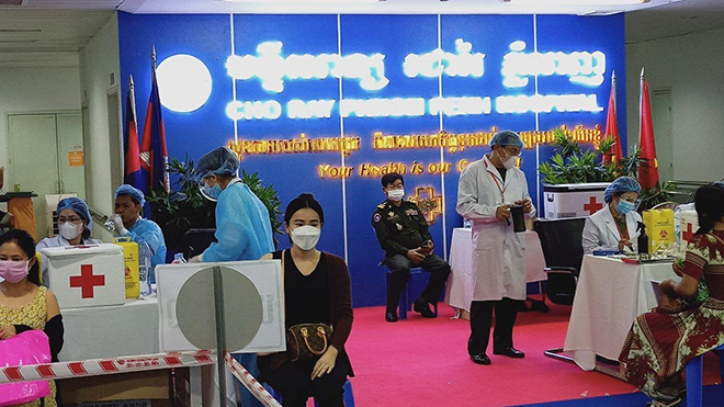 Dịch Covid-19: Dịch bệnh đã lây lan tại 22/25 tỉnh thành của Campuchia