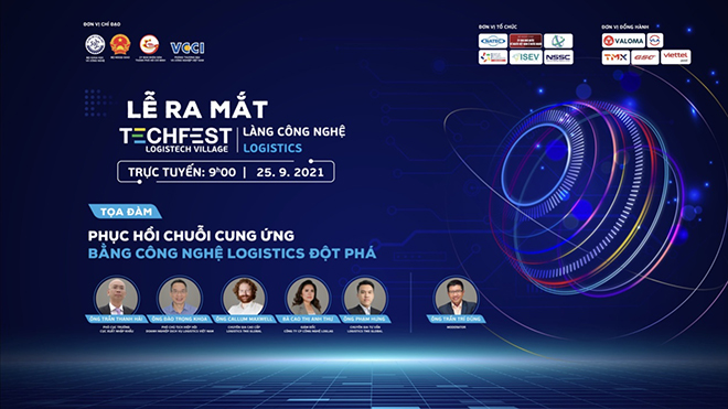 Techfest Vietnam 2021: Lễ ra mắt Làng Công nghệ Logistics