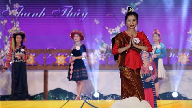 Chùm ảnh: Chung kết cuộc thi Người đẹp Hoa ban năm 2019