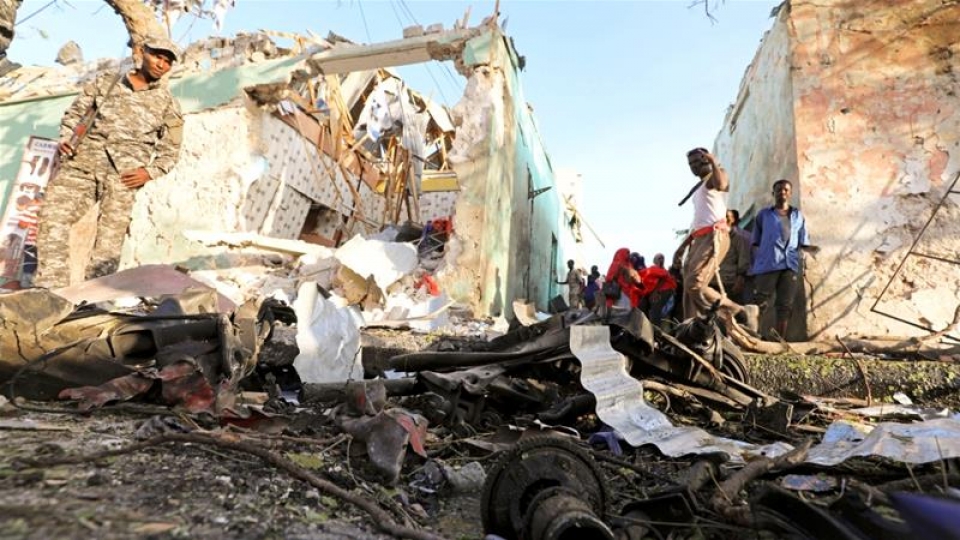 Đánh bom liều chết tại Somalia, 17 người thiệt mạng