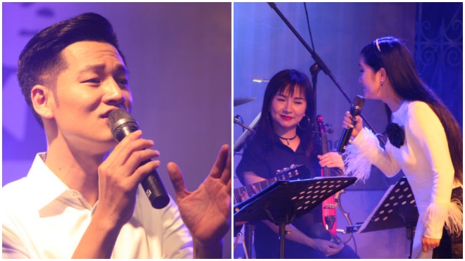 Ca sĩ Hồng Nhung ngẫu hứng cùng con gái trong đêm nhạc Trịnh Công Sơn