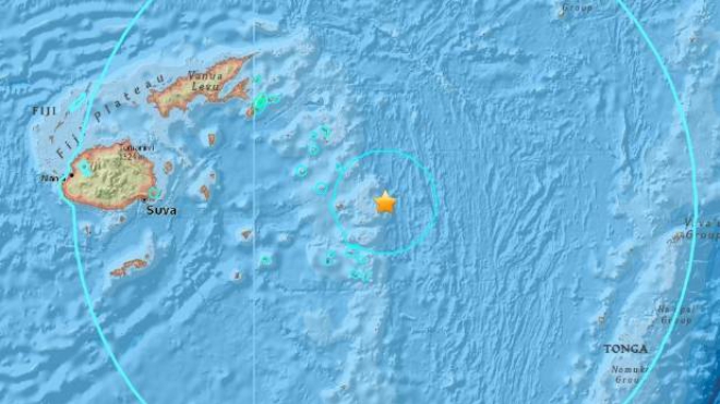 Đảo quốc Fiji rung chuyển bởi trận động đất 8,2 độ richter