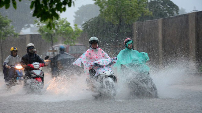 Mưa to diện rộng, nguy cơ lũ quét, sạt lở đất vùng núi Bắc và Trung Bộ