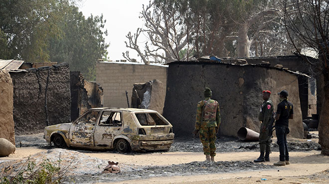 Ít nhất 17 binh sĩ thiệt mạng sau vụ tấn công của Boko Haram