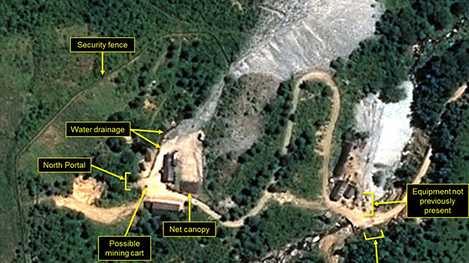 Triều Tiên không triển khai thêm hoạt động phá dỡ bãi thử tên lửa kể từ đầu tháng 8
