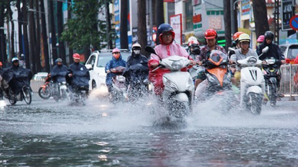 Thời tiết ngày và đêm 13/9: Tây Nguyên, Nam Bộ và Trung Trung Bộ mưa lớn