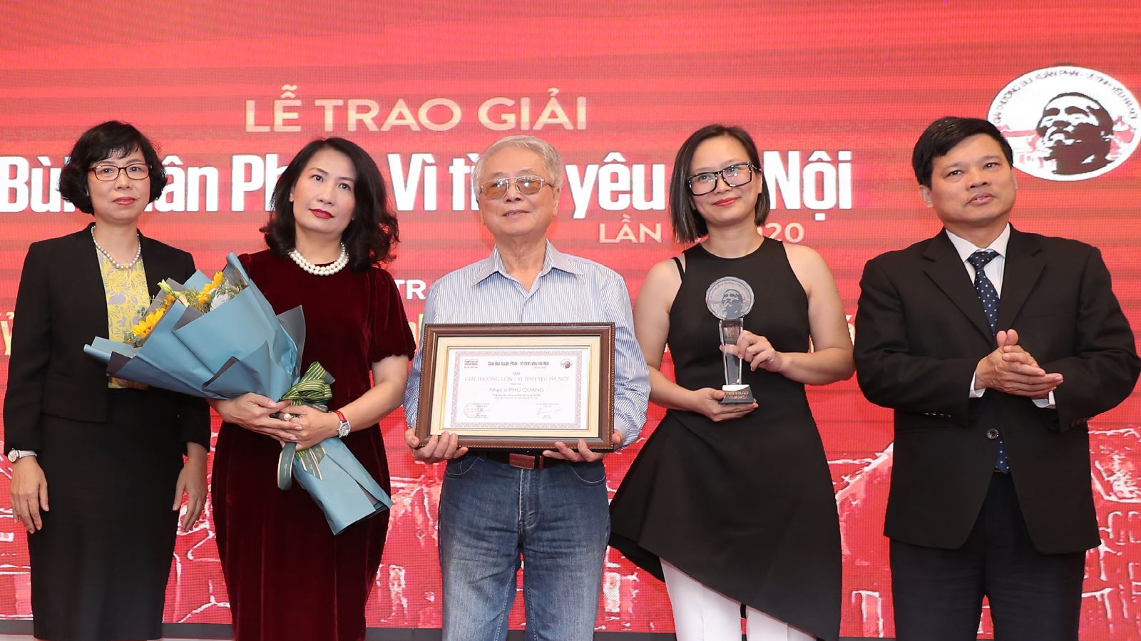 Kết quả 'Giải Bùi Xuân Phái - Vì tình yêu Hà Nội' lần 13-2020: Nhạc sĩ 'Hà Nội phố' Phú Quang được vinh danh Giải thưởng lớn