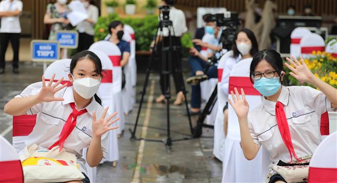 Khai giảng năm học mới, Lễ khai giảng năm học 2021-2022, Trực tiếp lễ khai giảng, Trường THCS Trưng Vương, Hà Nội, xem trực tiếp lễ khai giảng, mùa tựu trường 