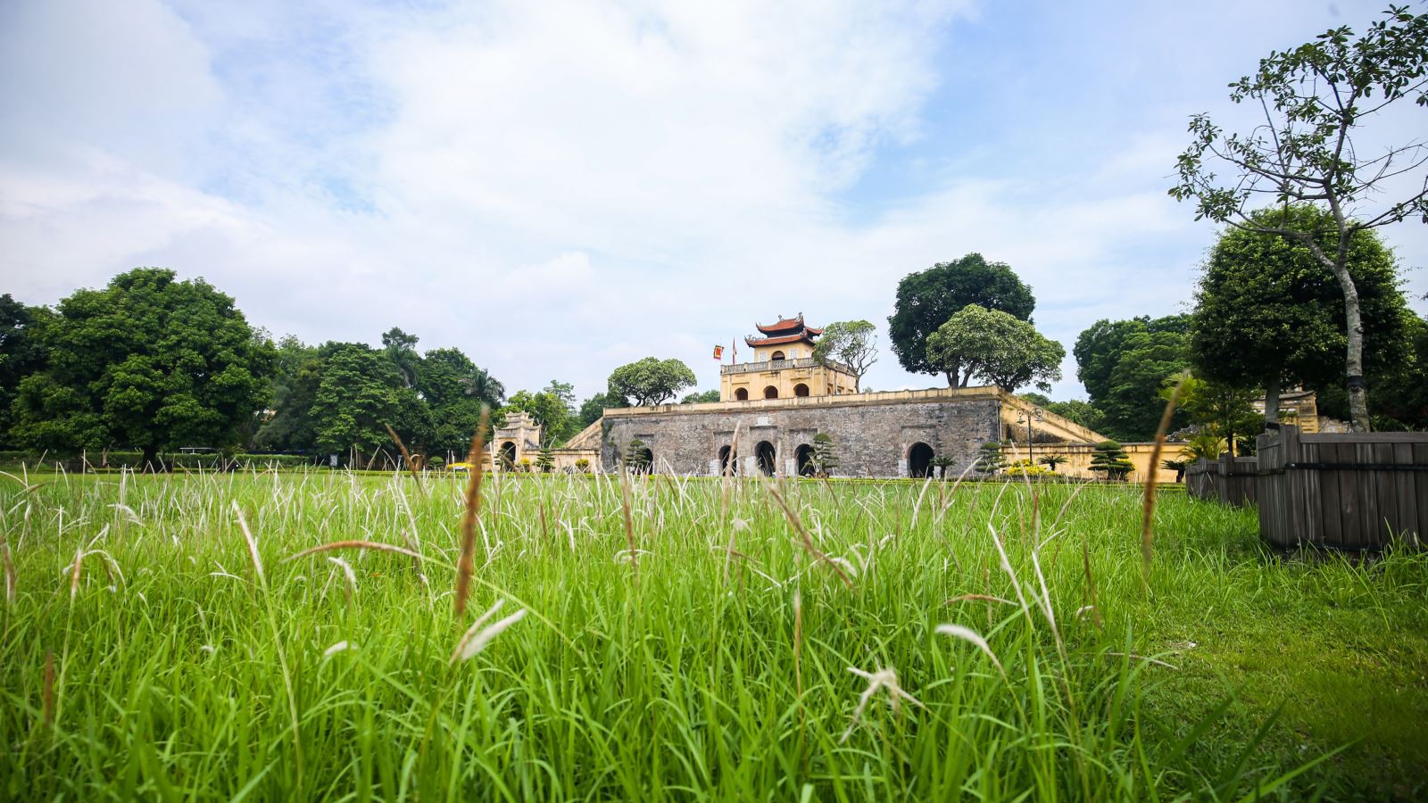 'Không gian xanh' trong lòng di sản Hoàng Thành Thăng Long
