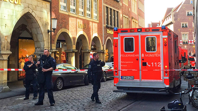 Đâm xe tại Đức: Lái xe tự sát bằng súng, ít nhất 4 người thiệt mạng