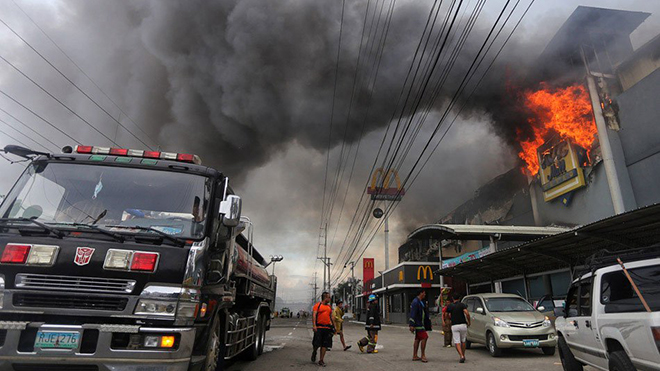 Vụ cháy trung tâm thương mại ở Philippines: Không còn ai sống sót
