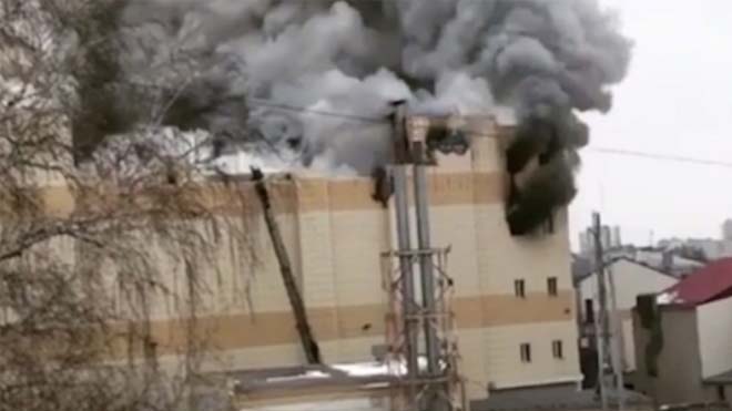Cháy trung tâm thương mại ở Nga, 3 trẻ em và 1 phụ nữ thiệt mạng