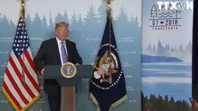 Tổng thống Trump: 'Cuộc gặp thượng đỉnh Mỹ - Triều là cơ hội có một không hai'