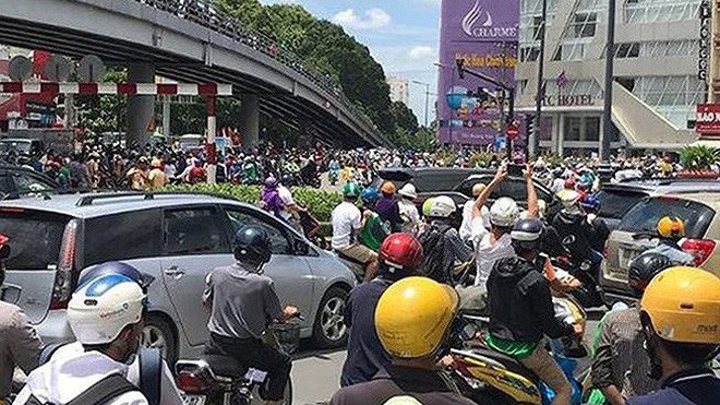 Khởi tố các đối tượng gây rối trật tự tại TP Hồ Chí Minh