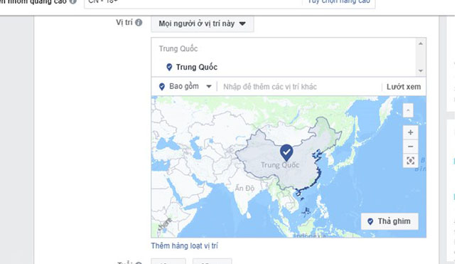Yêu cầu Facebook xử lý việc xác định sai lệch bản đồ quần đảo Trường Sa, Hoàng Sa