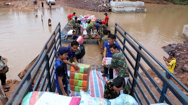 Vỡ đập thủy điện tại Lào: Chính phủ Lào cảnh báo về việc đưa tin ảnh giả mạo