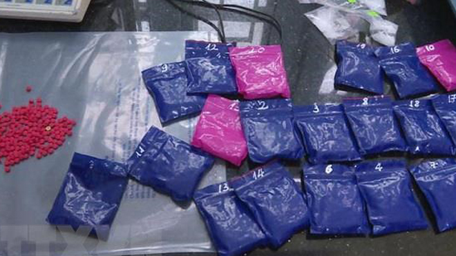 Bắt giữ nhóm người nước ngoài vận chuyển 500 kg ma túy tổng hợp tại TP.Hồ Chí Minh