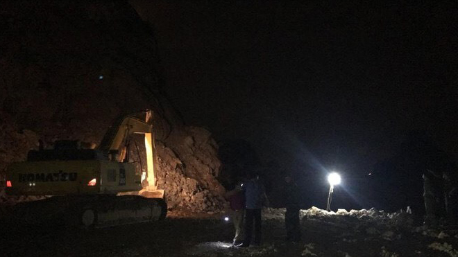 Quảng Ninh: Đã tìm thấy thi thể công nhân bị vùi lấp sau vụ nổ mìn khai thác đá