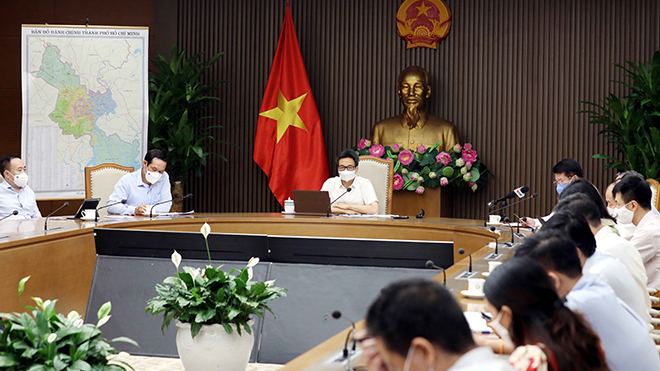 Phó Thủ tướng Vũ Đức Đam: TP. Hồ Chí Minh cần giải pháp mạnh mẽ hơn để sớm chấm dứt dịch Covid-19