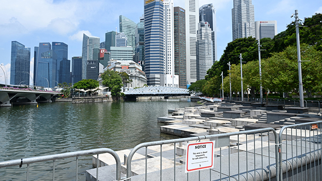Singapore ghi nhận số ca mắc Covid-19 cao nhất trong hơn 1 năm qua