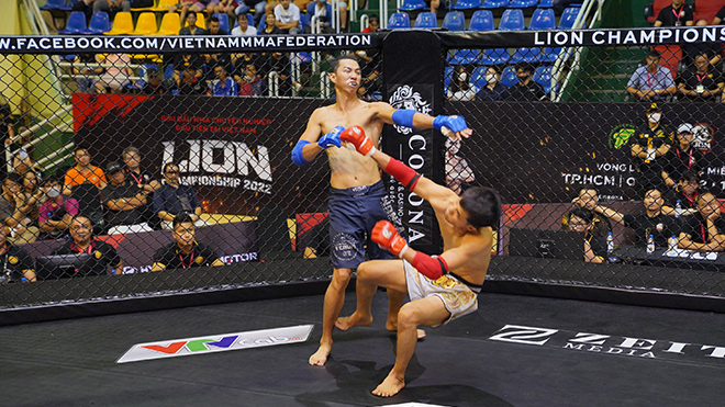 Màn trình diễn ấn tượng của các võ sĩ dự LION Championship 2022 khu vực miền Nam