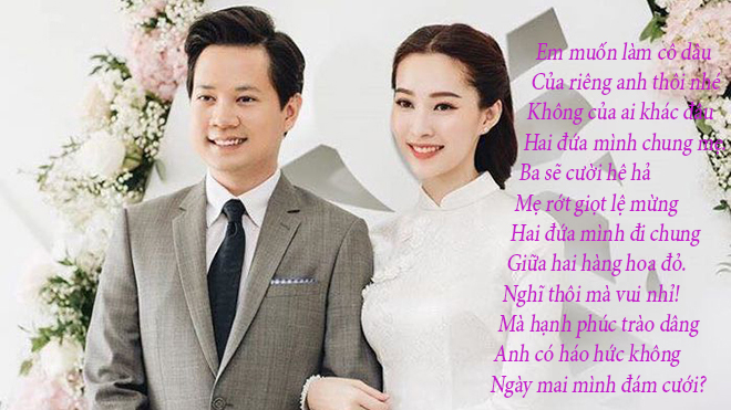 Hoa hậu Đặng Thu Thảo: 'Anh có háo hức không. Ngày mai mình đám cưới?'