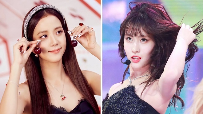 Những nữ thần K-pop 'đốn tim' fan với tóc đen: Jisoo Blackpink, Momo Twice...