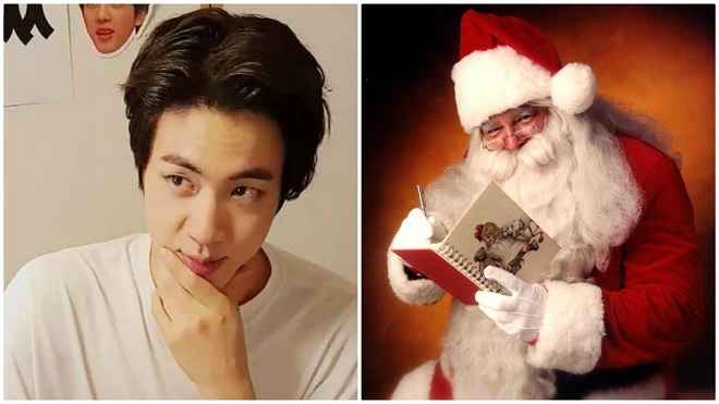 Bất ngờ lý do Jin BTS không bao giờ tin vào ông già Noel