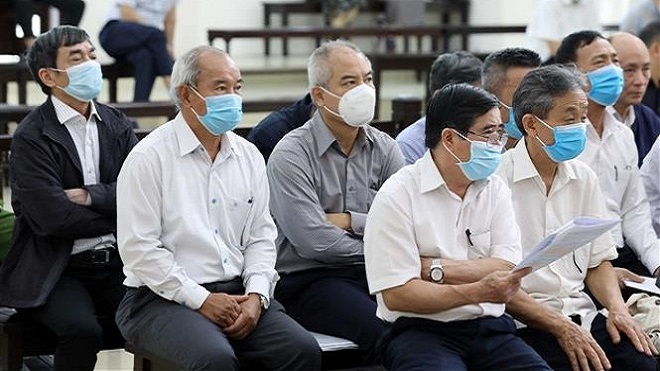 Đại án gang thép Thái Nguyên, Tổng Giám đốc TISCO, Trần Trọng Mừng, Dàn cựu lãnh đạo TISCO lĩnh án tù