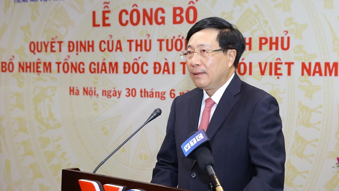 Đài Tiếng nói Việt Nam, ông Đỗ Tiến Sỹ, Phó Thủ tướng Phạm Bình Minh, bổ nhiệm tổng giám đốc
