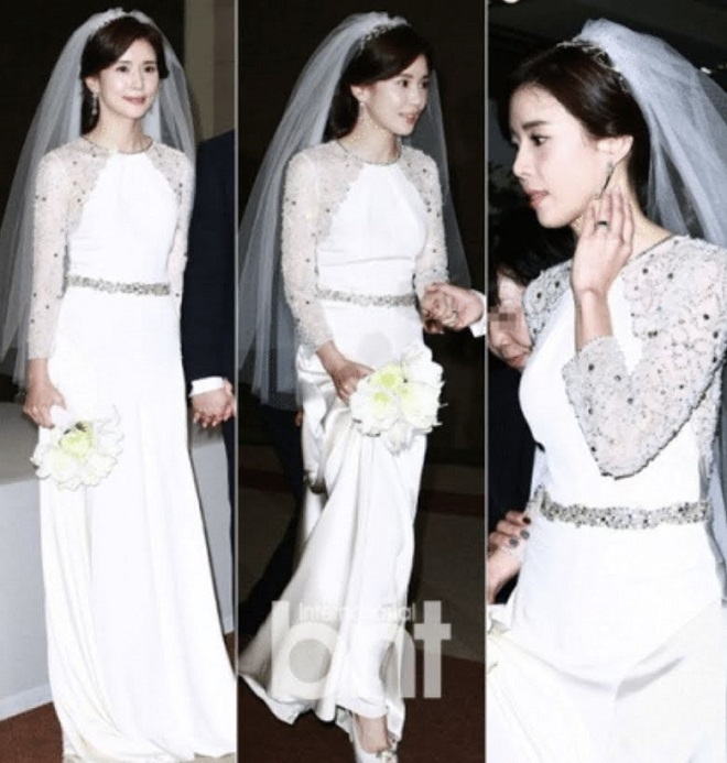 Váy cưới của sao Hàn, son ye jin, jun ji hyun, park shin hee, lee min jung, kem tae hee, eugene, lee yuri, min hyo rin, big bang, lee hyori, kim so yeon, lee bo young