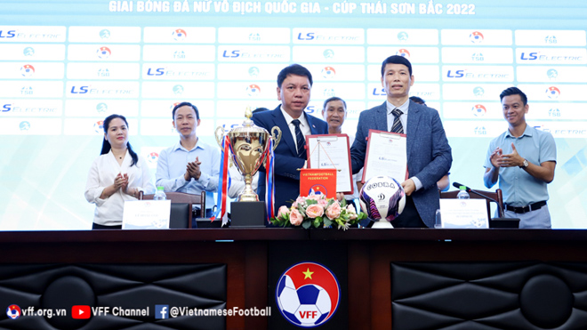 Thái Sơn Bắc tài trợ giải bóng đá nữ VĐQG năm thứ 11 liên tiếp