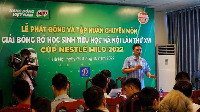 150 đội bóng dự giải bóng rổ học sinh tiểu học Hà Nội – Cúp Nestlé Milo 2022