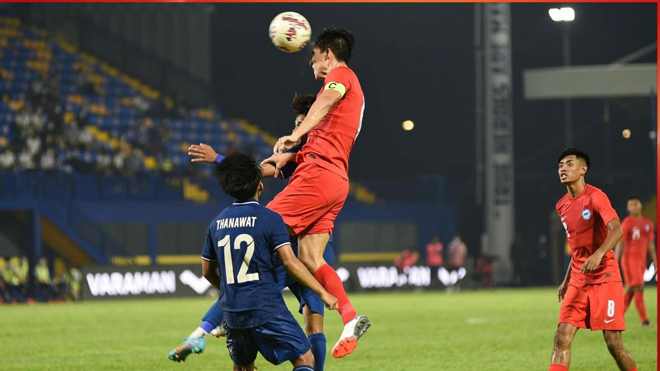 HLV U23 Singapore quyết thắng Việt Nam sau khi thua Thái Lan