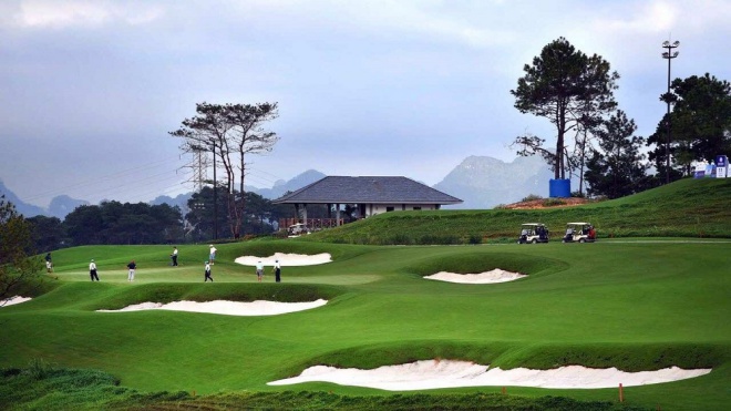 Ngắm sân FLC Ha Long Golf Club trước giờ khai mạc giải KLF Golf Tournament 2017