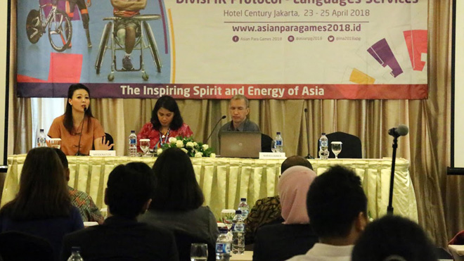 Indonesia tích cực chuẩn bị cho Đại hội Thể thao Người khuyết tật châu Á 2018 