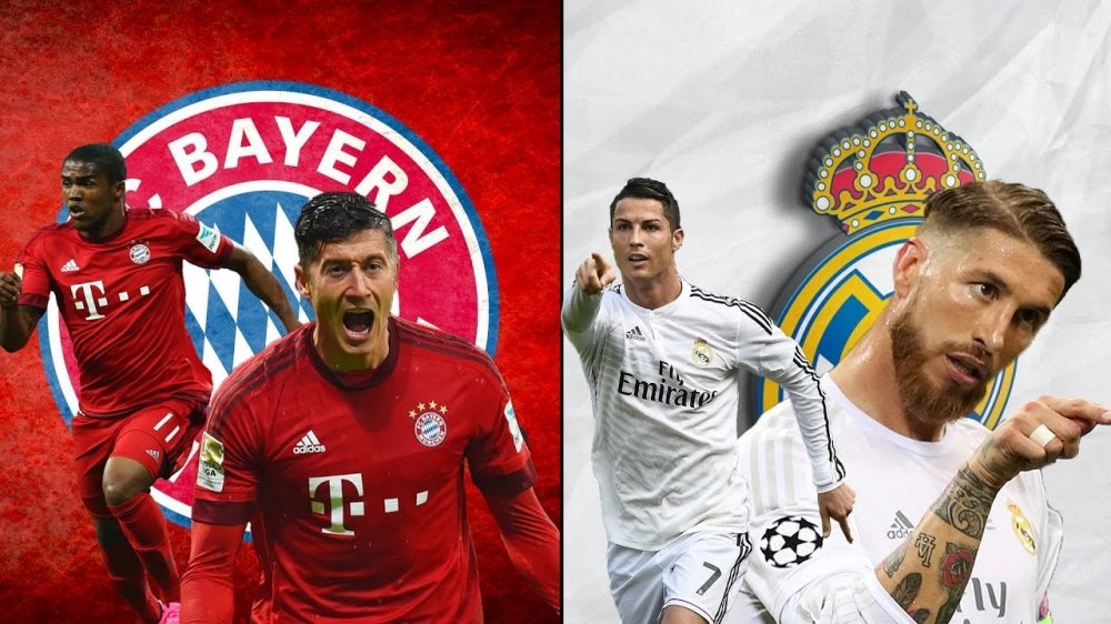 Xem trực tiếp trận Bayern Munich - Real Madrid (1h45 ngày 26/4)
