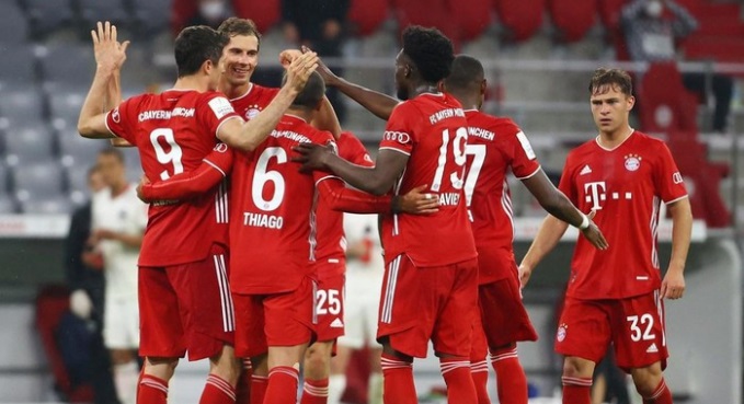 Video Bayern Munich vs Lokomotiv Moskva. Video clip bàn thắng Bayern Munich