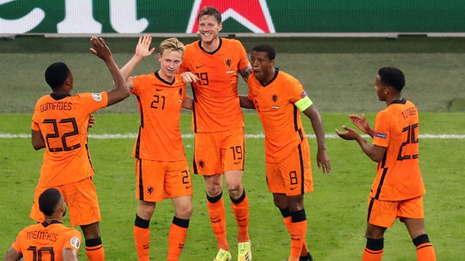 Kết quả bóng đá EURO 2021 vòng 1/8: Hà Lan vs Cộng hòa Séc, Bỉ vs Bồ Đào Nha