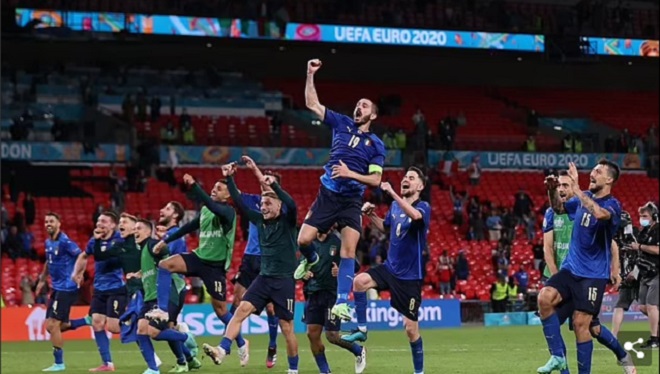 Kết quả bóng đá Chung kết EURO 2021: Ý vs Anh