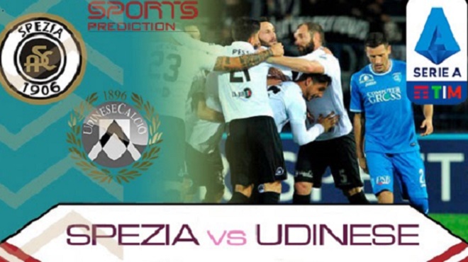 Dự đoán nhà cái Spezia vs Udinese và nhận định bóng đá Ý (20h00, 12/9)
