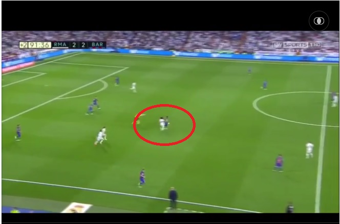 Marcelo Real Madrid 2-3 Barcelona