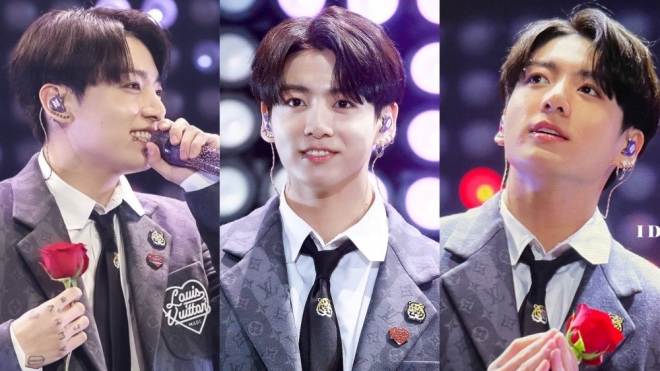 Jungkook BTS gây 'sốt' với visual và giọng hát tại iHeartRadio Jingle Ball 2021
