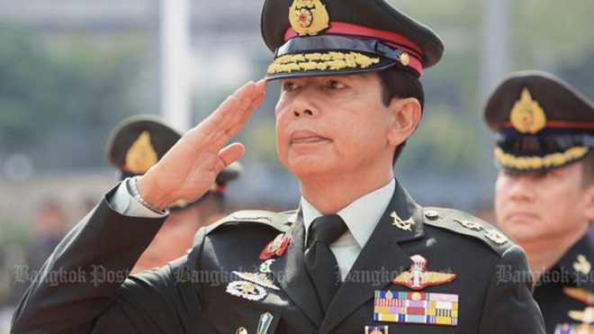 Trợ lý Tư lệnh Lục quân Hoàng gia Thái Lan được thăng cấp lên Tư lệnh Lục quân