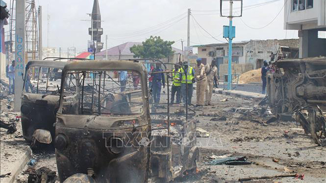 Đánh bom xe nhằm vào cơ quan chính quyền tại thủ đô Somalia