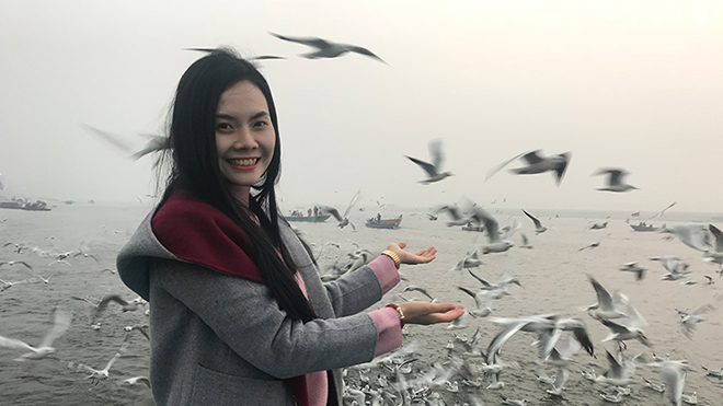 XEM VIDEO: Đầu Xuân, Lương Nguyệt Anh ăn chay 'tìm về chốn thiêng' 