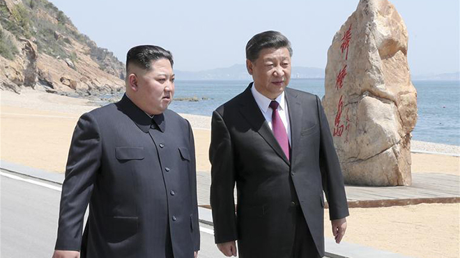 Hội đàm bí mật giữa Chủ tịch Trung Quốc Tập Cận Bình và nhà lãnh đạo Triều Tiên Kim Jong-un tại Đại Liên