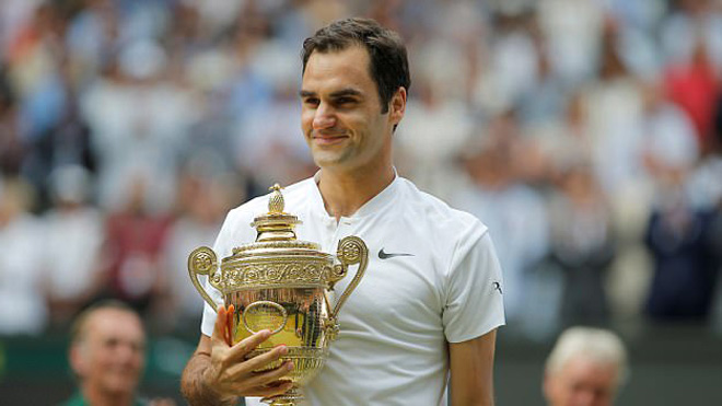 TENNIS 1/8: Federer đặt tên đặc biệt cho Wimbledon. Djokovic văng khỏi Top 4. Sharapova sẽ trở lại số 1